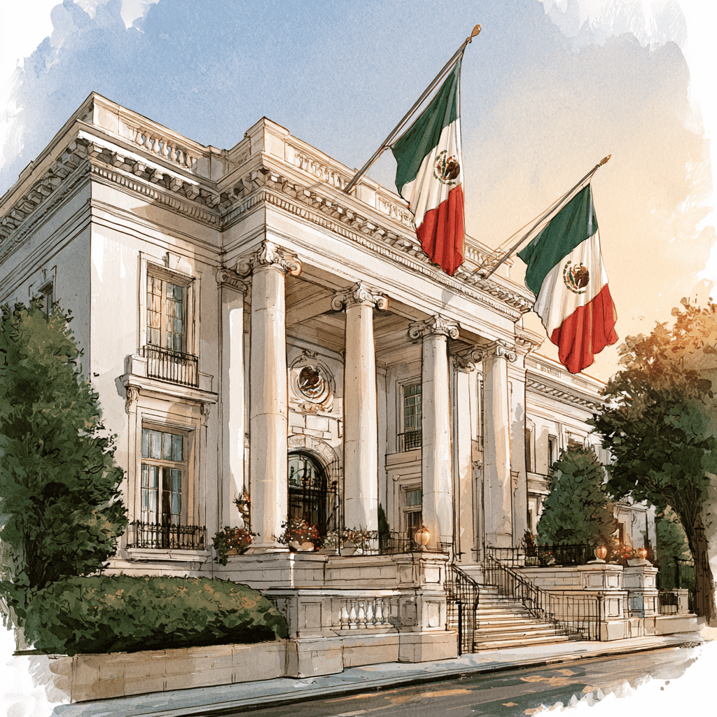 Seção Consular da Embaixada do México em Washington, D.C., Estados Unidos