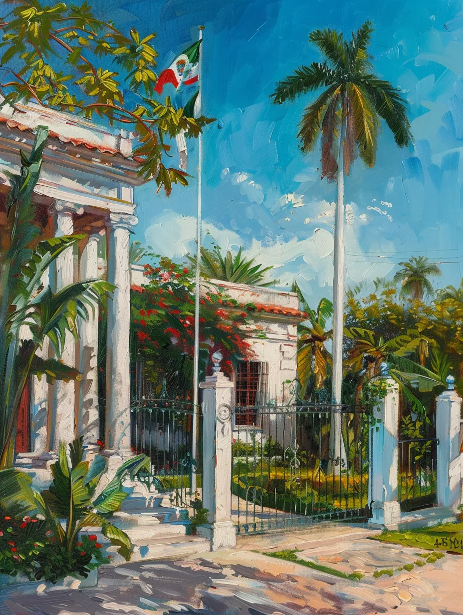 Consulado de México en La Habana para trámite de visa mexicana para cubanos