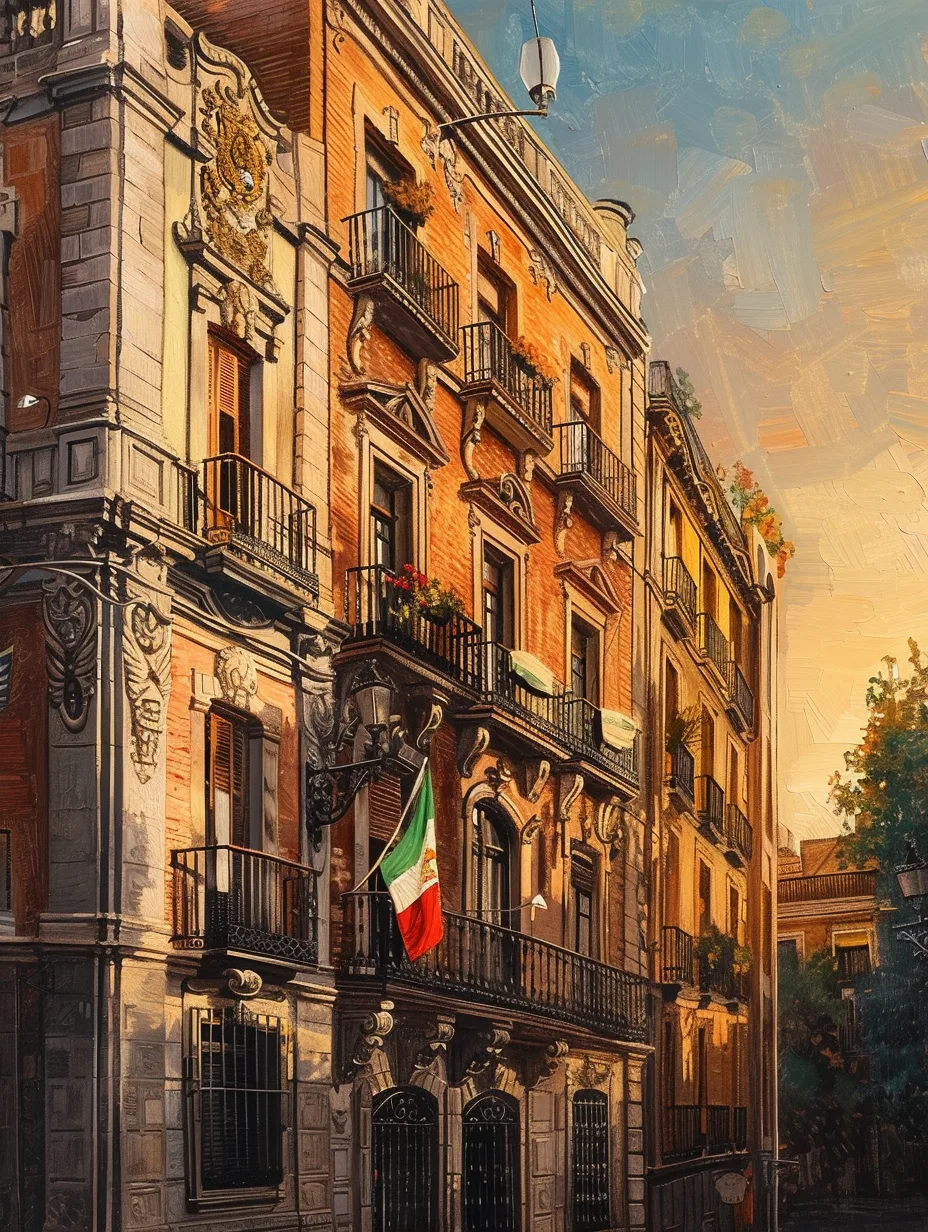 Sección Consular para tramitar la visa de residencia en México para españoles en Madrid