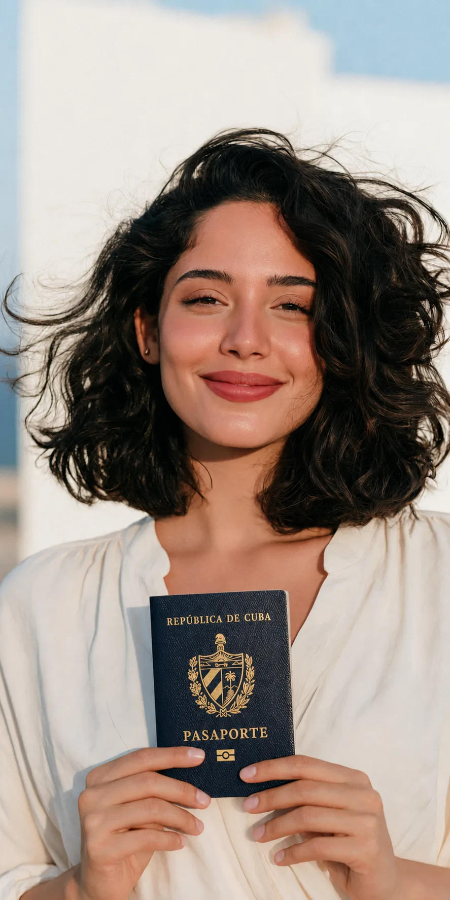 Especialista en derecho migratorio preparando expediente de visa mexicana para cubanos