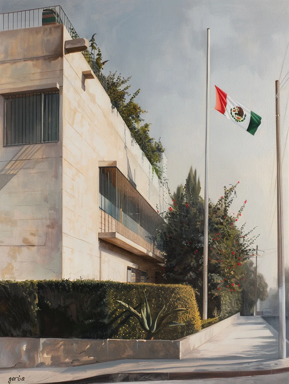 Sección Consular de la Embajada de México en Lima, Perú para trámite de visa mexicana