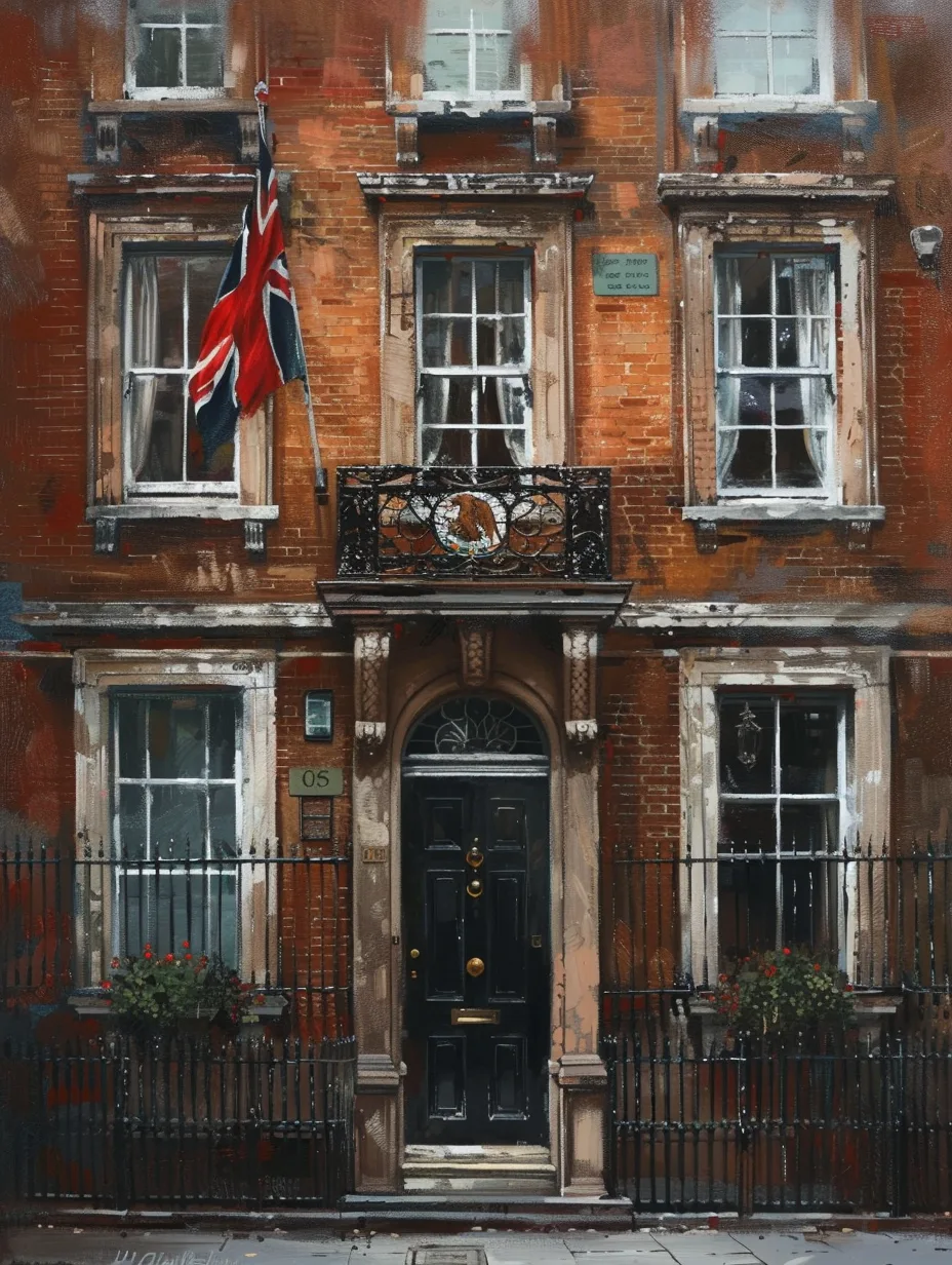 Consular Section of the Mexican Embassy in London, United Kingdom